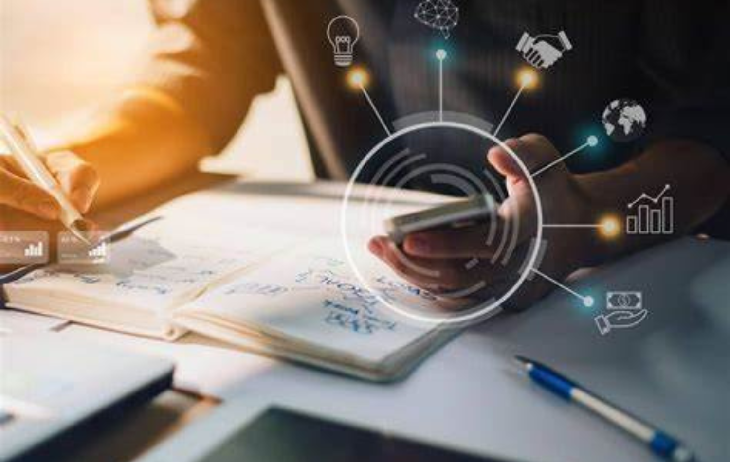 analizando dados pelo celular